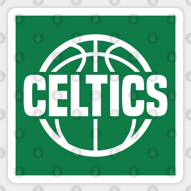 Boston Celtics 9 Magnet by HooPet